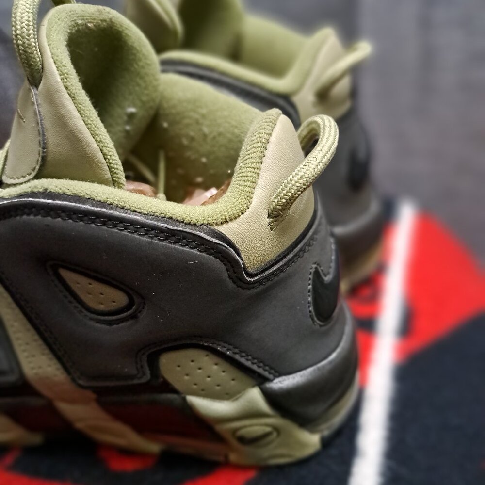 %SIZE 12 NIKE AIR MORE UPTEMPO DARK STUCCO/921948-007 MEN A 12 - Picture 5 of 14